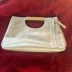 The Limited Pebbled Leather Clutch